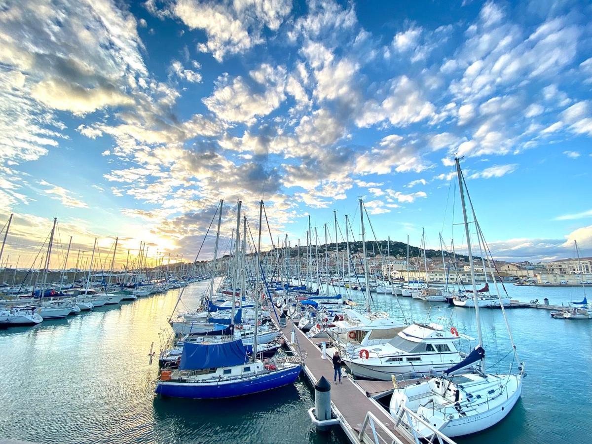 Escale Paisible A Sete, Belle Terrasse Vue Sur Mer Exteriör bild
