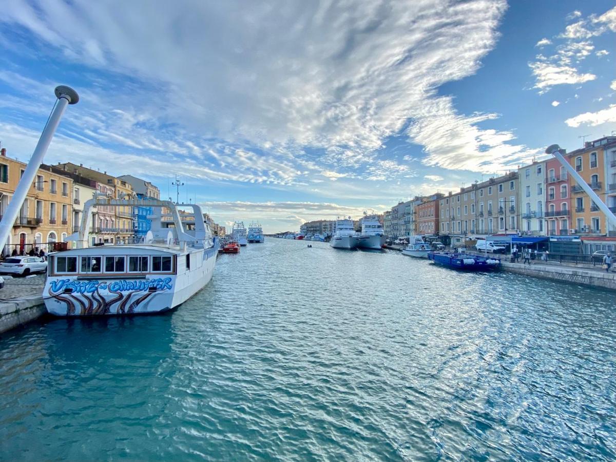 Escale Paisible A Sete, Belle Terrasse Vue Sur Mer Exteriör bild